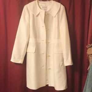BR Off white Winter Coat (NWT)